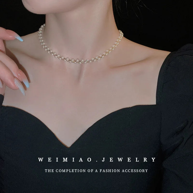 Colar Duplo Pingente de Cristal