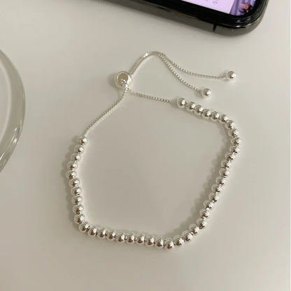Pulseira Bolinhas Prata