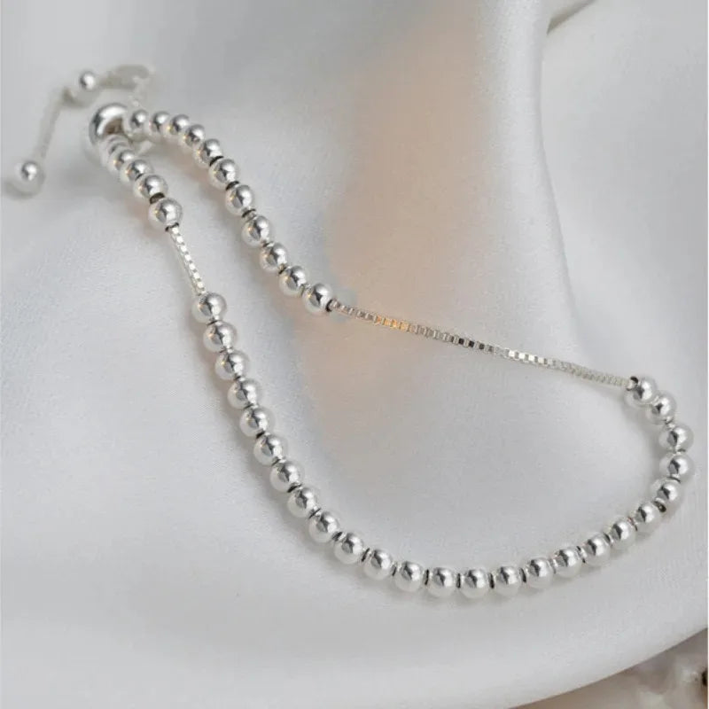 Pulseira Bolinhas Prata