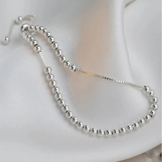 Pulseira Bolinhas Prata