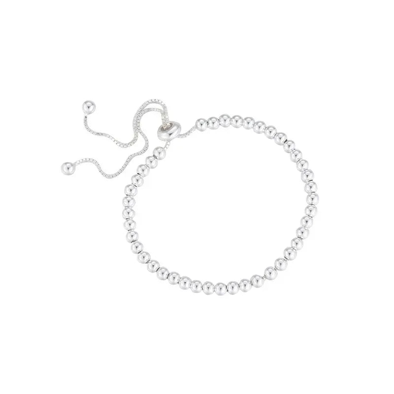 Pulseira Bolinhas Prata